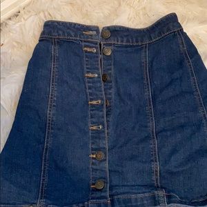 Jean skirt